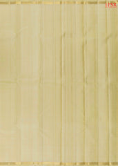 Cream Beige Kanchipuram Silk Saree