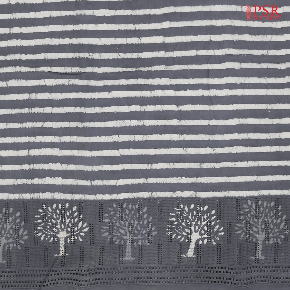 Grey Hacoba Embroidery Running Material