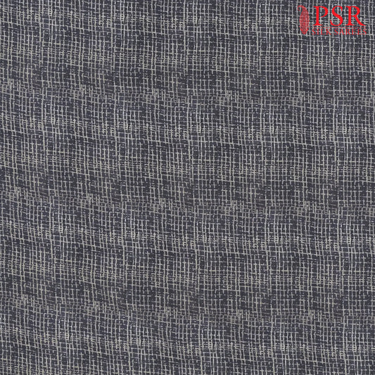 Dark Grey Semi Tassar Running Material