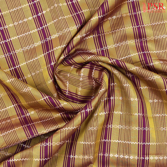 Olive Grey Soft Silk Saree