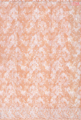 Peach Manipuri Super Net Saree