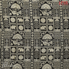 Dark Red Assam Saree