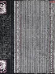 Black Kanchipuram Tissue Silk Saree