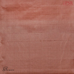 Copper Banaras Tussar Silk Saree