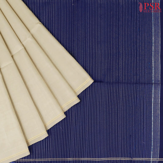 Beige Soft Silk Saree