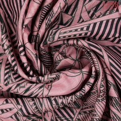 Puce Pink Munga Silk Saree