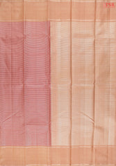 Brink Pink Kanchipuram Tissue Silk Saree