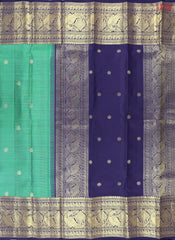 Jade Green Kanchipuram Silk Saree
