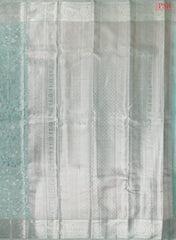 Mint Green Kanchipuram Tissue Silk Saree