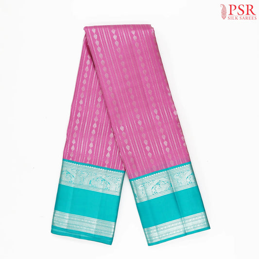 Persian Pink Kanchipuram Silk Saree