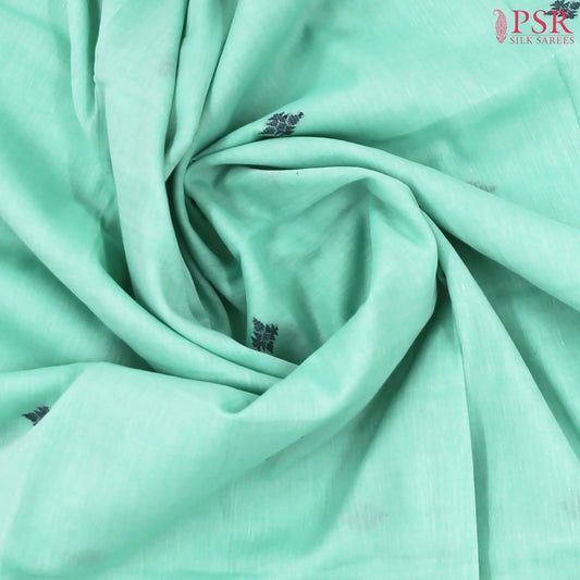 Mint Blue Byloom Cotton Saree