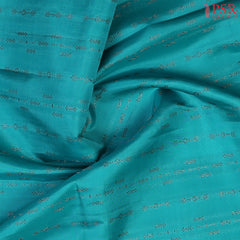 Turquoise Fancy Kanchipuram Silk Saree