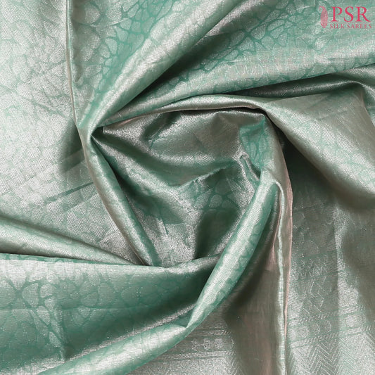 Sea Green Soft Tissue Silk Saree