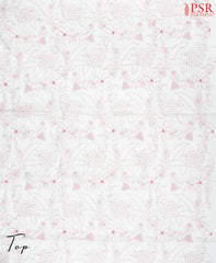 White Cotton Dress Material