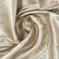 Kerala Beige Summer Silk Saree