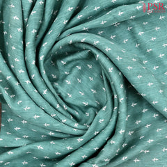 Glacier Cyan Assam Saree