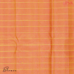 Marigold Orange Kanchipuram Silk Saree