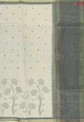 Beige Kota Saree