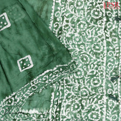 Army Green Cotton Dress Material