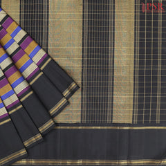 Multicolor Kanchipuram Silk Saree