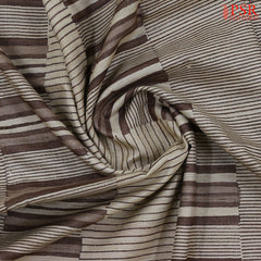 Beige & Brown Gicha Kadhi Tussar Silk Saree