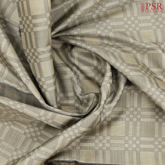 Taupewood Grey Kanchipuram Silk Saree