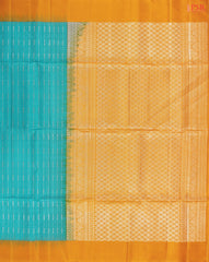 Chintamani Blue Soft Silk Saree