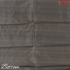 Dark Taupe Silk Cotton Dress Material