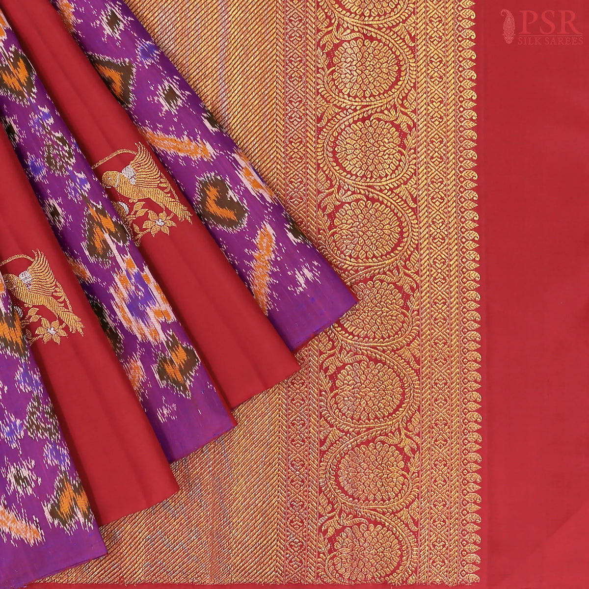 Red Kanchipuram Silk Saree