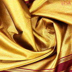 Wine Maroon Kanchipuram Silk Saree