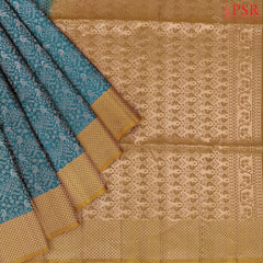 Teal Soft Silk Saree
