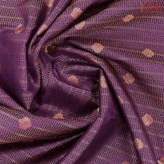 Mulberry Purple Fancy Kanchipuram Silk Saree