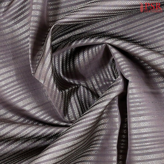 Dark Grey Mauve Soft Silk Saree