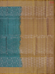 Teal Soft Silk Saree