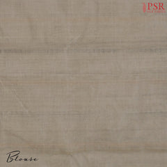 Taupe Grey Kalakshetra Kovai Cotton Saree