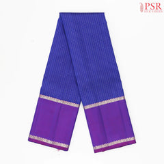 Navy Blue Kanchipuram Silk Saree