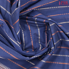 Cobalt Blue Kalakshetra Kovai Cotton Saree