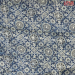 Prussian Blue Modal Silk Saree