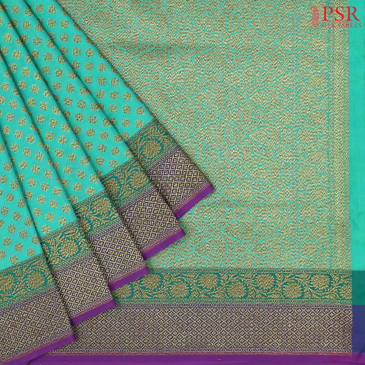 Sea Green Summer Silk Saree