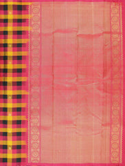 Multicolor Kanchipuram Silk Saree