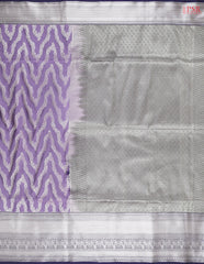 Lilac Lavender Soft Art Silk Saree