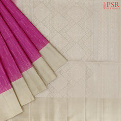 Fandango Pink Soft Silk Saree