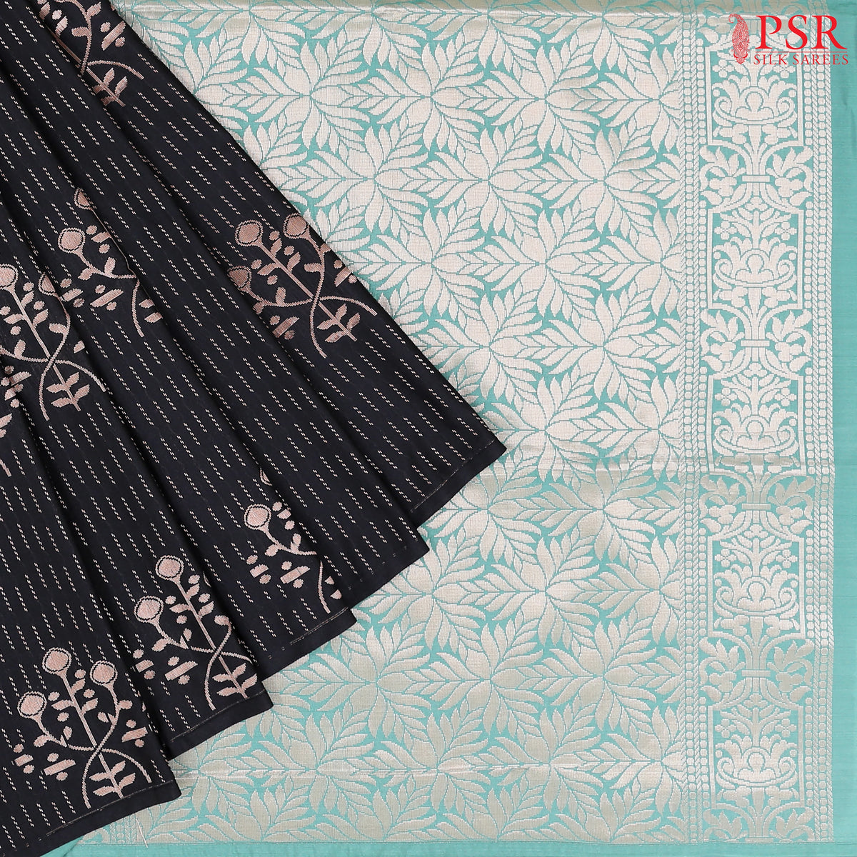 Black Soft Art Silk Saree