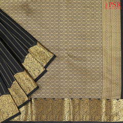 Black Fancy Kanchipuram Silk Saree