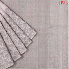 Soft Mauve Kanchipuram Silk Saree