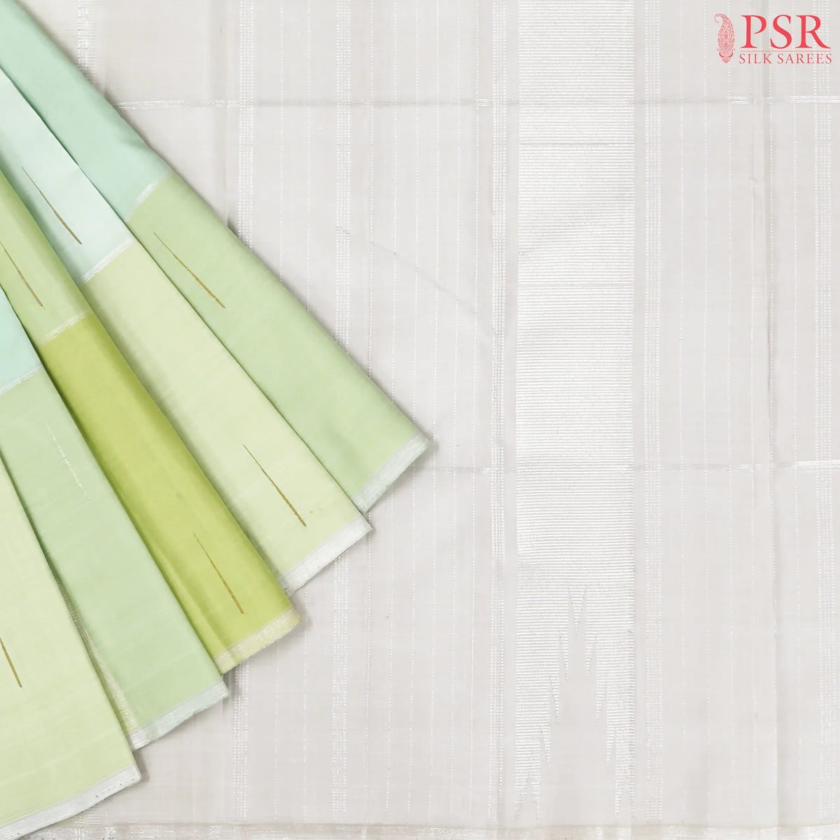 Pastel Green Palette Kanchipuram Silk Saree