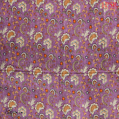 Onion Purple Ghicha Kadhi Tussar Silk Saree