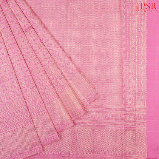 Persian Pink Kanchipuram Silk Saree