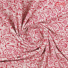 Pink Batik Print Running Material
