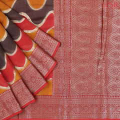 Tricolor Chanderi Silk Cotton Saree